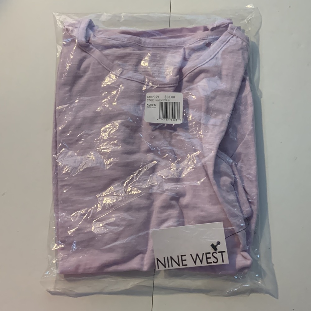 Women's Nine West Ruched Side Tank - Picture 2 of 3